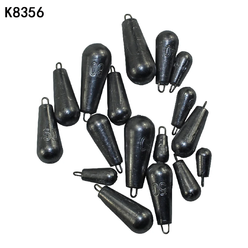K8356 5Pcs/Lot Water Drop Lead Sinker Fishing Tackle Accessories Weights 10g/15g/20g/30g/40g/50g/60g/80g/100g For Your Choice
K8356 5Pcs/Lot Water Drop Lead Sinker Fishing Tackle Accessories Weights 10g/15g/20g/30g/40g/50g/60g/80g/100g For Your Choice