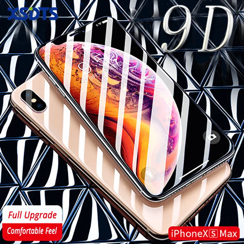 XSDTS Tempered Glass For iPhone 11 Pro X XS Max XR 8 7 6 6s Plus 10 9D Curved Full Cover Screen Protector
XSDTS Tempered Glass For iPhone 11 Pro X XS Max XR 8 7 6 6s Plus 10 9D Curved Full Cover Screen Protector