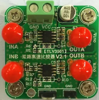 TLV3501 Module Dual 4.5ns High Speed Comparator Wideband Wide Input Voltage Comparison No Jitter
TLV3501 Module Dual 4.5ns High Speed Comparator Wideband Wide Input Voltage Comparison No Jitter