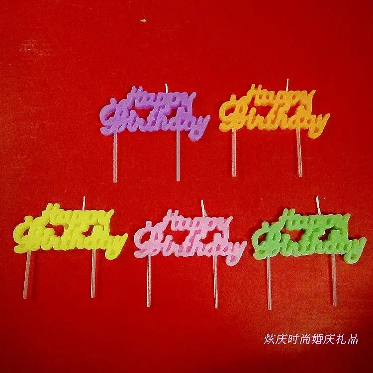 Home Decor Creative color Simulation Chinese English Happy Birthday Letter Candles 5pc/lot
Home Decor Creative color Simulation Chinese English Happy Birthday Letter Candles 5pc/lot