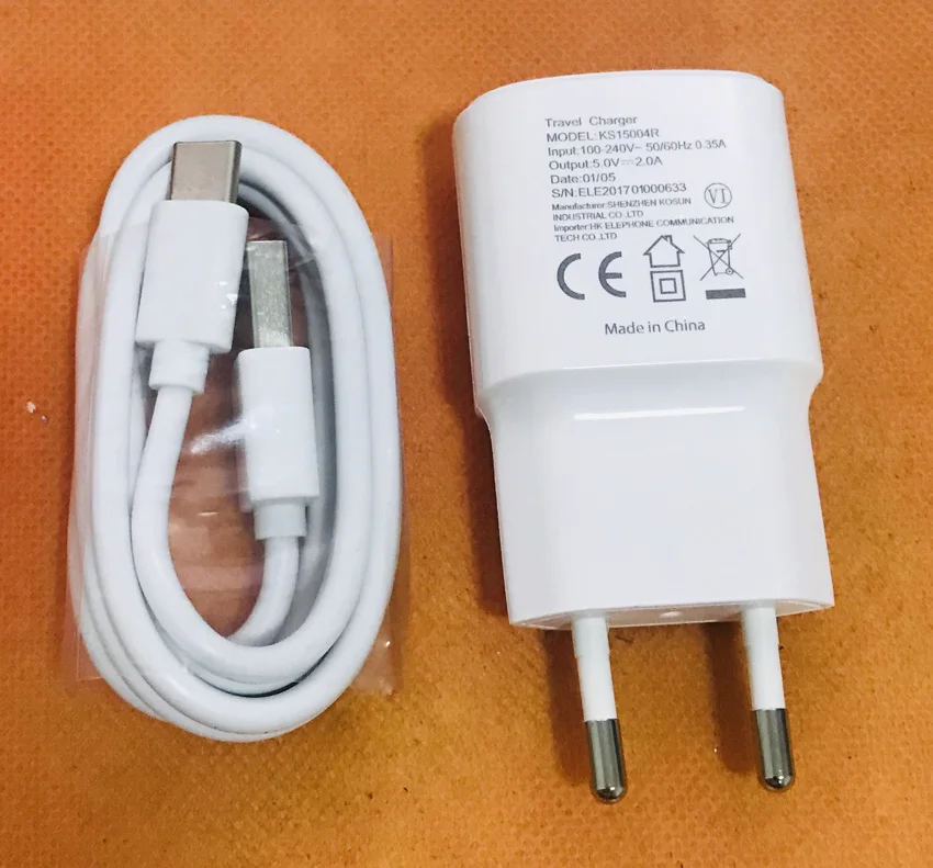 Original Travel Charger EU Plug Adapter+ Type C Cable for Elephone P9000 MT6755 Octa Core 5.5" FHD 1080*1920 Free shipping
Original Travel Charger EU Plug Adapter+ Type C Cable for Elephone P9000 MT6755 Octa Core 5.5" FHD 1080*1920 Free shipping