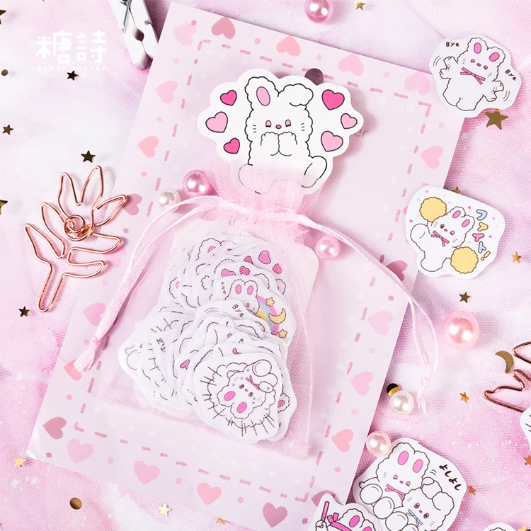 100pcs\ Rabbit DIY Cute Cartoon Creative Fun Yarn Bag Sticker Album Diary Calendar Scrapbook Student Stationery Office Supplies
100pcs\ Rabbit DIY Cute Cartoon Creative Fun Yarn Bag Sticker Album Diary Calendar Scrapbook Student Stationery Office Supplies