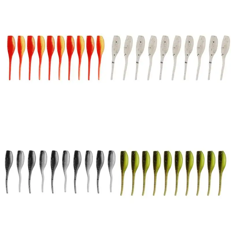 Fishing Mini Soft Lure Artificial Bait 1g 5cm 10pcs Pesca For Japan Worm Needle Tail Shad Fly Fishing Silicon Rubber Tack
Fishing Mini Soft Lure Artificial Bait 1g 5cm 10pcs Pesca For Japan Worm Needle Tail Shad Fly Fishing Silicon Rubber Tack