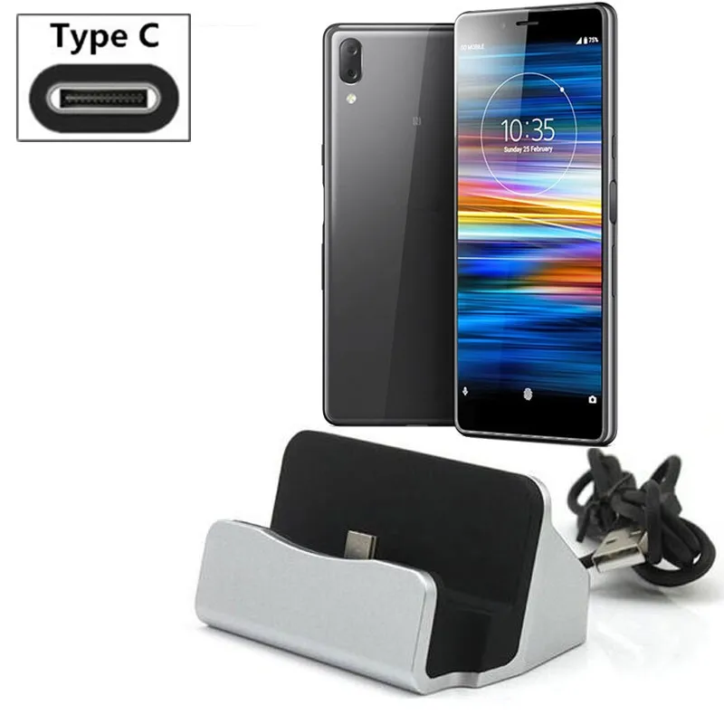 Desktop For Sony Xperia L3 Data Sync Type-C USB Cable Dock Charger Station For Huawei Sony Xperia 10/10 Plus Charging Adapter
Desktop For Sony Xperia L3 Data Sync Type-C USB Cable Dock Charger Station For Huawei Sony Xperia 10/10 Plus Charging Adapter