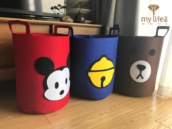 2017 new Toy storage case, baby toy barrel, round Child Large admission basket, cartoon storage bag, wool felt receiver barrel
2017 new Toy storage case, baby toy barrel, round Child Large admission basket, cartoon storage bag, wool felt receiver barrel