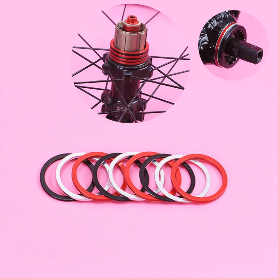 5pcs/lot MTB Bottom Bracket Washer Bicycle Flywheel Hub Spacer Gasket 3 Colors Aluminium Alloy Bike Washer 1/1.5/2/2.5/3mm
5pcs/lot MTB Bottom Bracket Washer Bicycle Flywheel Hub Spacer Gasket 3 Colors Aluminium Alloy Bike Washer 1/1.5/2/2.5/3mm