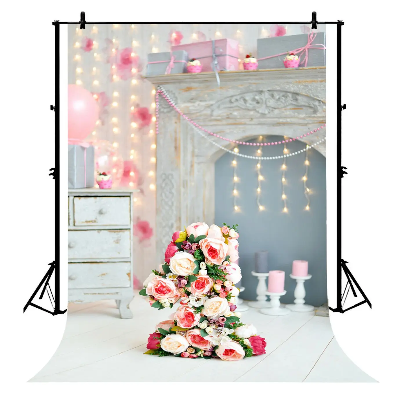 5x7ft 1St Mantel Candle Party Birthday Polyester Photo Background Portrait Backdrop
5x7ft 1St Mantel Candle Party Birthday Polyester Photo Background Portrait Backdrop