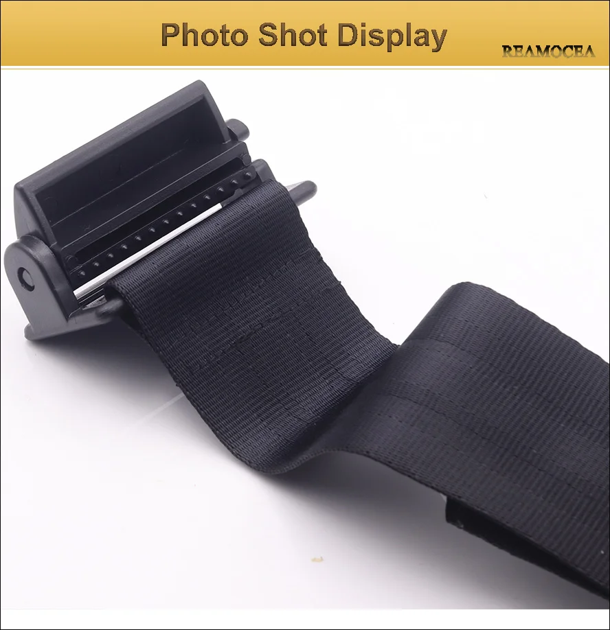 1Pc Car Baby Safety Seat Clip Fixed Lock Black Adjustable Toddlers Kids Child Seat Belt Buckle Strap Clamp Protection (8)