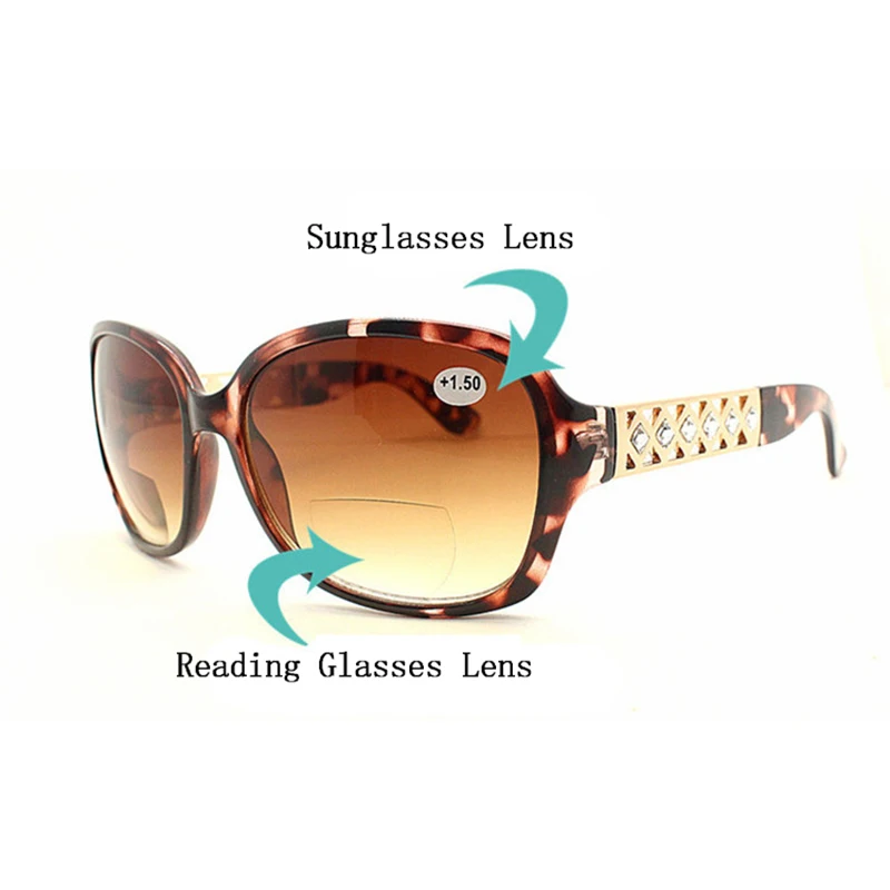 Multifocal Reading Glasses Women Sunglasses Look Near Far Bifocals Spectacles Multifunction Glasses magnifier Gradient Lens R5
Multifocal Reading Glasses Women Sunglasses Look Near Far Bifocals Spectacles Multifunction Glasses magnifier Gradient Lens R5