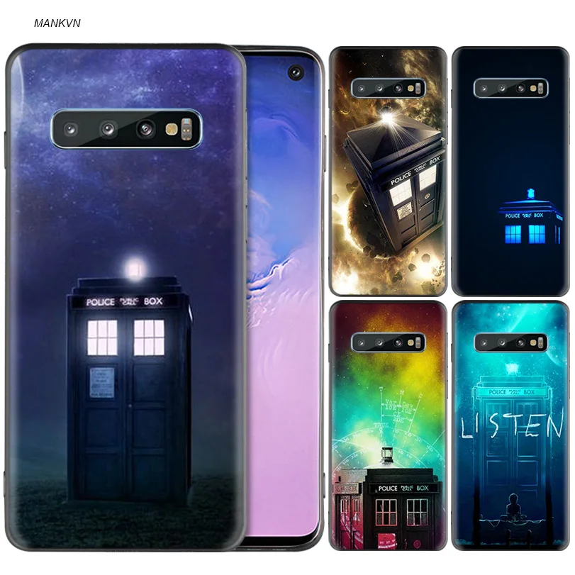 Tardis Box Doctor Who Black Silicone Case for Samsung Galaxy M20 S10e S10 S9 M10 S8 Plus 5G S7 S6 Edge Phone Soft Cover Coque
Tardis Box Doctor Who Black Silicone Case for Samsung Galaxy M20 S10e S10 S9 M10 S8 Plus 5G S7 S6 Edge Phone Soft Cover Coque