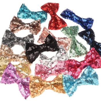 100PCS Glitter Hair Accessories Bow Sequin Bowknot Bling Bead Bow DIY Accessory Fashion Headwear Accessory for Hairband
100PCS Glitter Hair Accessories Bow Sequin Bowknot Bling Bead Bow DIY Accessory Fashion Headwear Accessory for Hairband