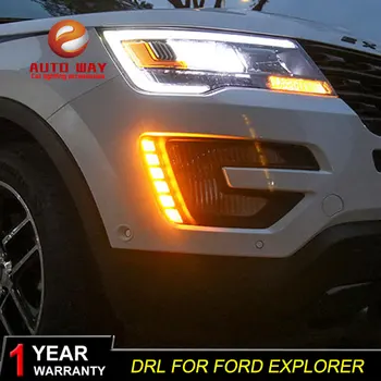 Free shipping 12V 6000k LED DRL Daytime running light case for Ford Explorer 2016-2017 fog lamp frame Ford Explorer Fog light
Free shipping 12V 6000k LED DRL Daytime running light case for Ford Explorer 2016-2017 fog lamp frame Ford Explorer Fog light