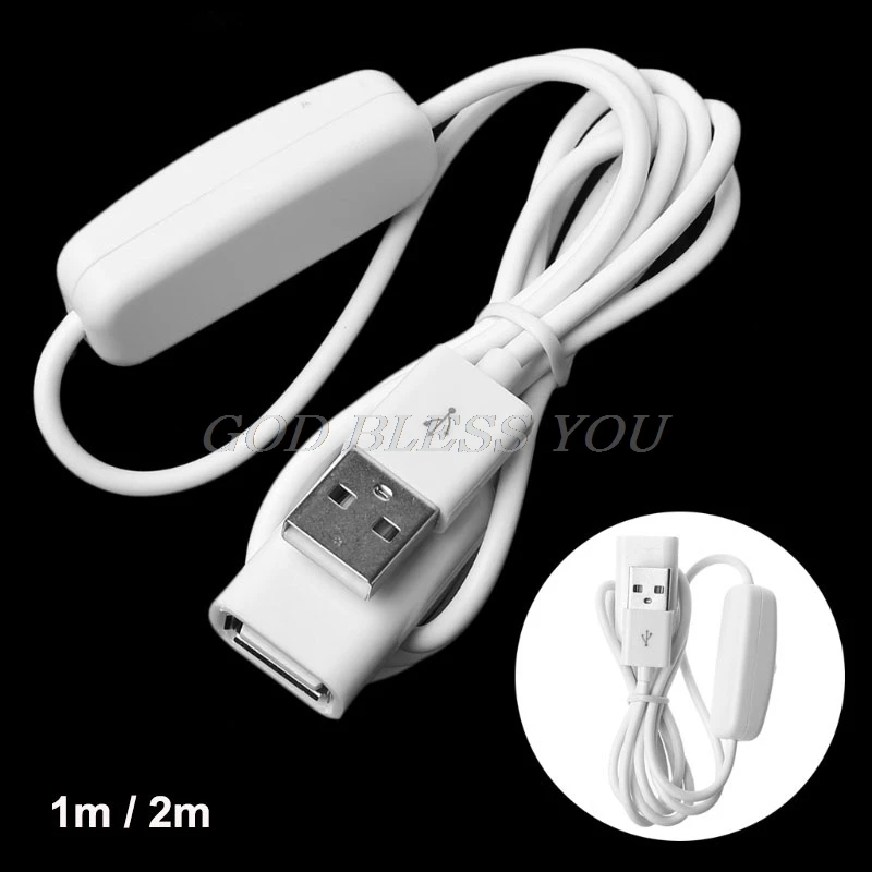 USB 2.0 Male to Female Extension Data Cable With Switch for PC Laptop USB Flash Drive Card Reader Hard Drive Printer Camera USB
USB 2.0 Male to Female Extension Data Cable With Switch for PC Laptop USB Flash Drive Card Reader Hard Drive Printer Camera USB