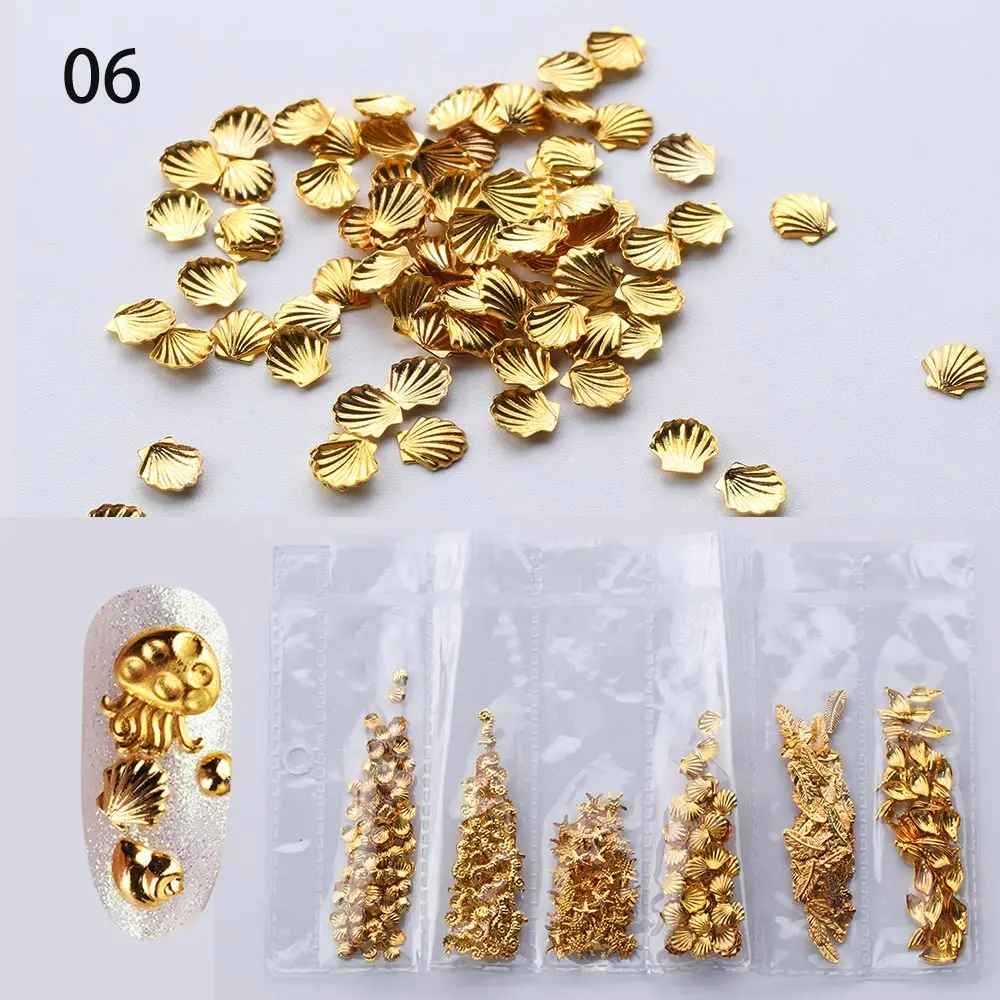 1 Pack Silver&Gold 3D Tiny Rivets Mixed Shape Metal Nail Glitters Star Moon Heart Square Triangle Manicure Decorations Gems
1 Pack Silver&Gold 3D Tiny Rivets Mixed Shape Metal Nail Glitters Star Moon Heart Square Triangle Manicure Decorations Gems