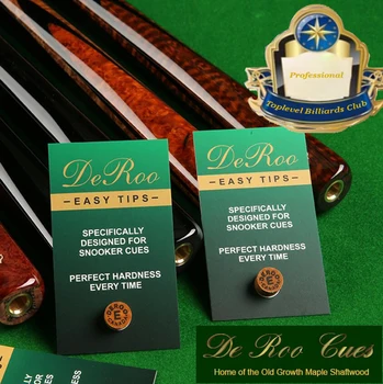 New Arrival Hard bombs and peak performance Canada Kevin Deroo Dilu multi-layer pigskin Durable handmade pool cue tip 2019
New Arrival Hard bombs and peak performance Canada Kevin Deroo Dilu multi-layer pigskin Durable handmade pool cue tip 2019