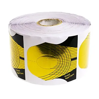 500Pcs/Roll Nail Forms Guide Art Tips Extension French DIY Tool Acrylic UV Gel Sculpting Extension Gold Nail Forms
500Pcs/Roll Nail Forms Guide Art Tips Extension French DIY Tool Acrylic UV Gel Sculpting Extension Gold Nail Forms