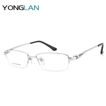 Yong Lan 100% Pure Titanium Design Optical Glasses Semi-Rimless Frame Myopia Optics Eyewear Clear Lens Gafas Goggles
Yong Lan 100% Pure Titanium Design Optical Glasses Semi-Rimless Frame Myopia Optics Eyewear Clear Lens Gafas Goggles