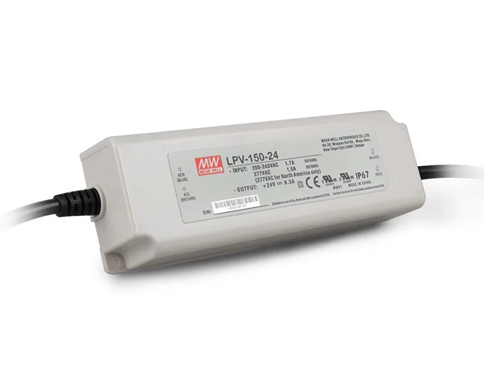 Original MEAN WELL 150W Single Output Constant Voltage LED Driver Switching Power Supply LPV-150
Original MEAN WELL 150W Single Output Constant Voltage LED Driver Switching Power Supply LPV-150