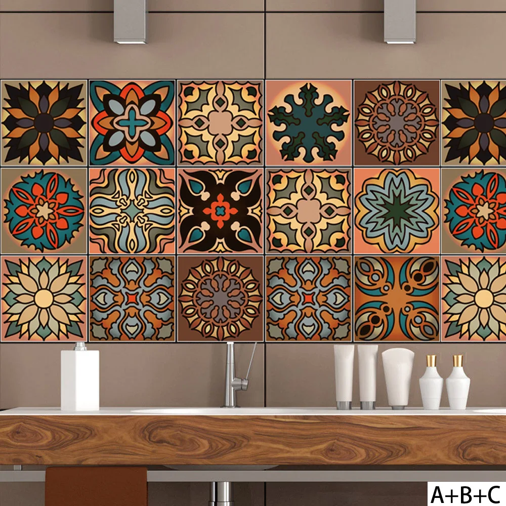 Modern Decor Moroccan - Style Wallpaper In The Middle East Tile Stickers Wall Decals Home Decoration Self Adhesive Wall Decor
Modern Decor Moroccan - Style Wallpaper In The Middle East Tile Stickers Wall Decals Home Decoration Self Adhesive Wall Decor