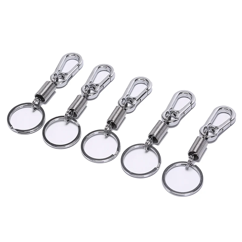 5PCS Outdoor Hiking Camping Stainless Steel Retractable Buckle Hanging Carabiner Keychain Waist Belt Clip Anti-lost Keyring
5PCS Outdoor Hiking Camping Stainless Steel Retractable Buckle Hanging Carabiner Keychain Waist Belt Clip Anti-lost Keyring