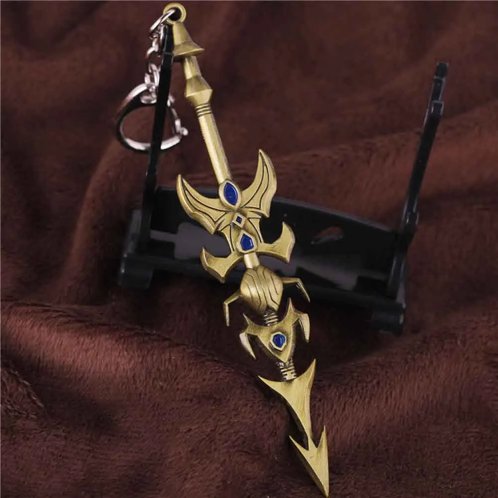 2015 Promotion Holder Porte Clef Ring League of Legends Keychain Game Around Hot Sale Prince Guns Weapon Plated Jewelry Pendant
2015 Promotion Holder Porte Clef Ring League of Legends Keychain Game Around Hot Sale Prince Guns Weapon Plated Jewelry Pendant