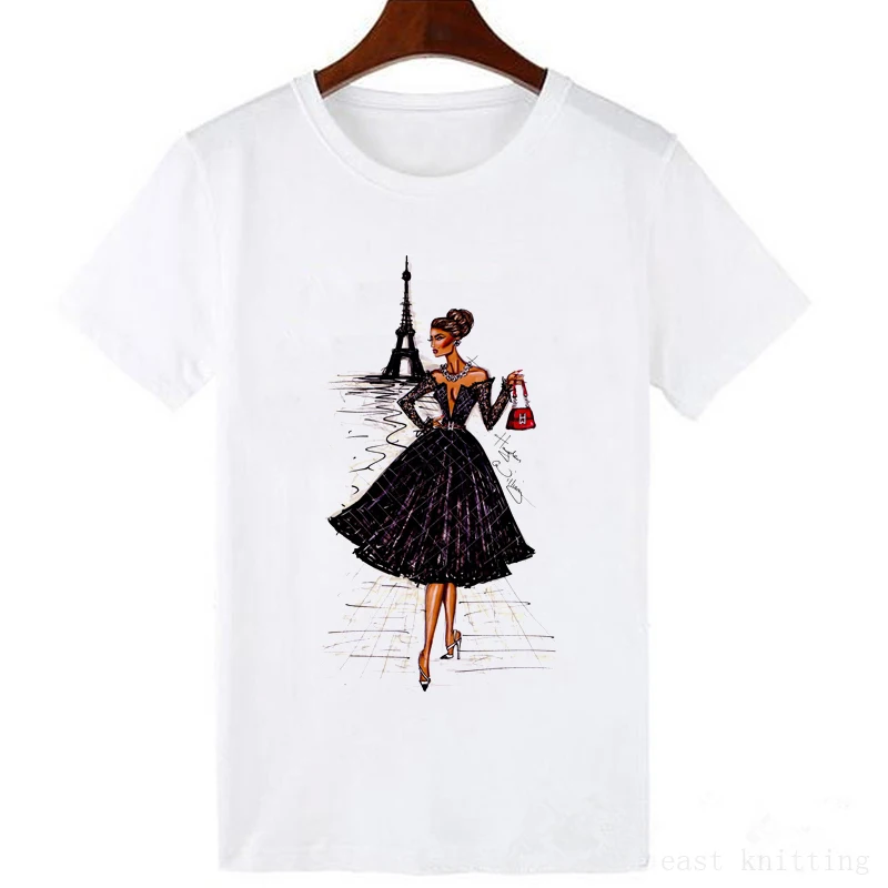 Summer Personality VOGUE Printing Comfortable Short Sleeve Casual Beautiful Form Of Women Loose T-Shirt
Summer Personality VOGUE Printing Comfortable Short Sleeve Casual Beautiful Form Of Women Loose T-Shirt