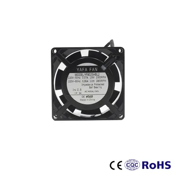220v Slleeve or ball bearing 80x80x25mm 8cm double ball bearing high speed axial fan industrial fan aluminum frame YF8025
220v Slleeve or ball bearing 80x80x25mm 8cm double ball bearing high speed axial fan industrial fan aluminum frame YF8025