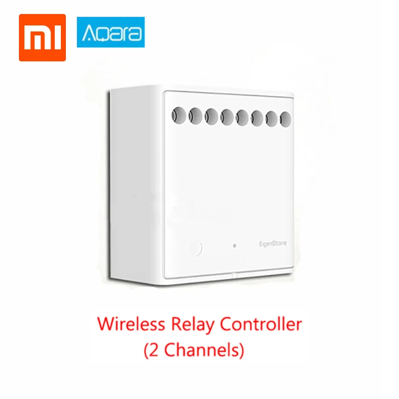 Original Xiaomi Mijia Aqara Two way control module Wireless Relay Controller 2 channels Work For Mijia Mi home APP Home kit Hot
Original Xiaomi Mijia Aqara Two way control module Wireless Relay Controller 2 channels Work For Mijia Mi home APP Home kit Hot