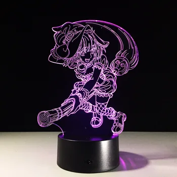 Cartoon Girl Shape LED 3D Lamp Acrylic Usb Night Light With 7 Colors Light For Girl Bedroom Decor Birthday Gift
Cartoon Girl Shape LED 3D Lamp Acrylic Usb Night Light With 7 Colors Light For Girl Bedroom Decor Birthday Gift
