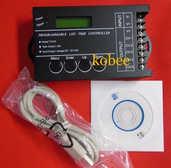 Time programable RGB LED Controller Dimmer TC420 DC12V/24V 5Channel Total Output 20A Common Anode Programmable
Time programable RGB LED Controller Dimmer TC420 DC12V/24V 5Channel Total Output 20A Common Anode Programmable