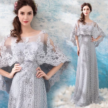 Summer 2019 Wedding Lace Cloak Sleeve Dress Sexy Fashion Women O Neck Half Beading Lace Beach Style Party Dresses Wholesale
Summer 2019 Wedding Lace Cloak Sleeve Dress Sexy Fashion Women O Neck Half Beading Lace Beach Style Party Dresses Wholesale
