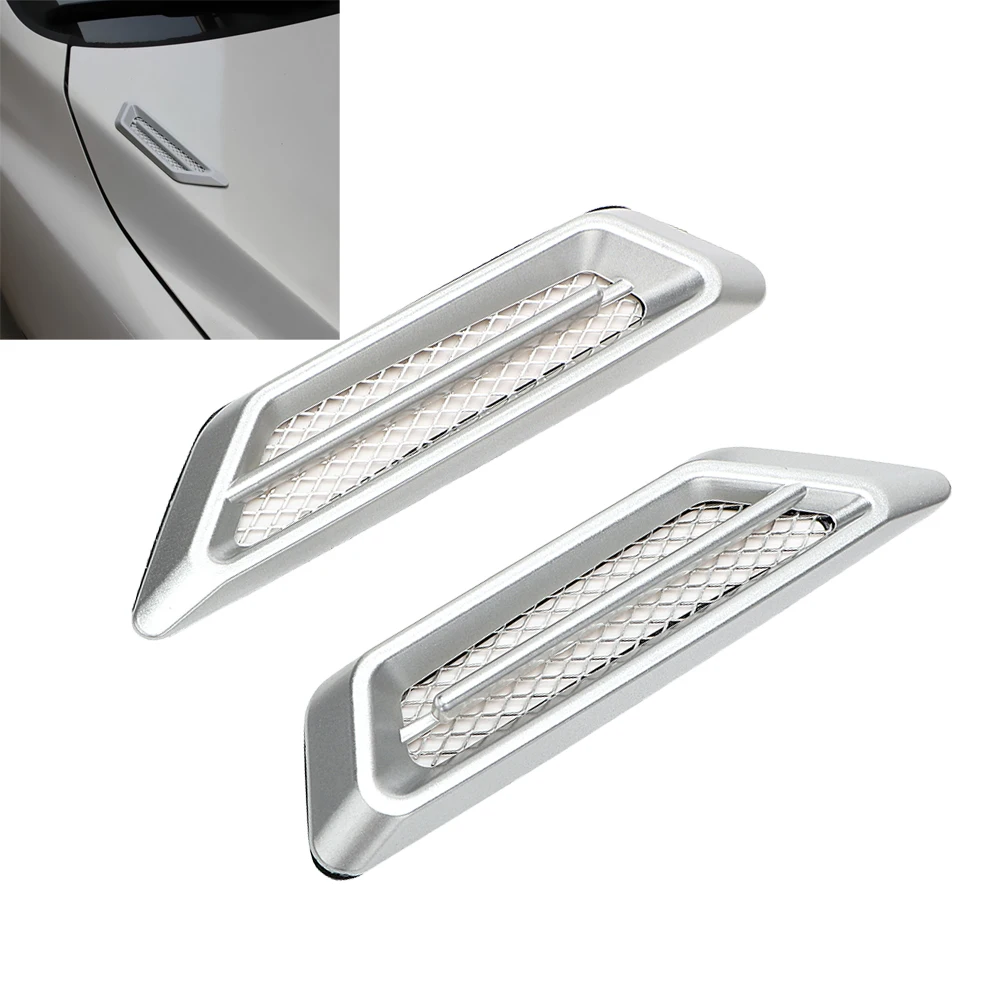 1 Pair Side Mesh Cover Car False Air Outlet Decoration Car Stickers and Declas Auto Sticker Hood Bonnet Universal Car-styling
1 Pair Side Mesh Cover Car False Air Outlet Decoration Car Stickers and Declas Auto Sticker Hood Bonnet Universal Car-styling