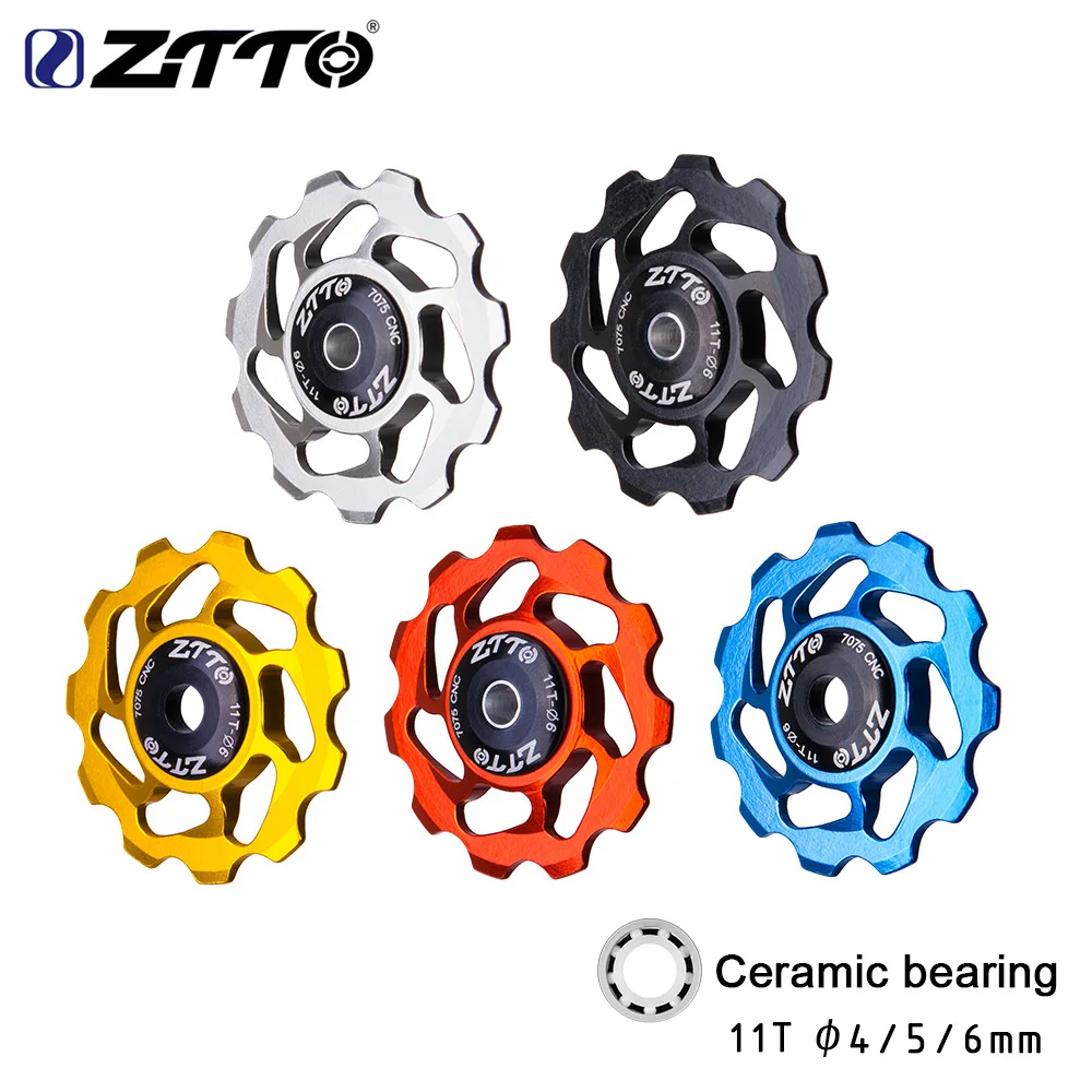 11T Ultralight MTB Aluminum Alloy Bike Bearing Jockey Wheel Rear Derailleur Pulleys Outdoor Bicycle Parts
11T Ultralight MTB Aluminum Alloy Bike Bearing Jockey Wheel Rear Derailleur Pulleys Outdoor Bicycle Parts