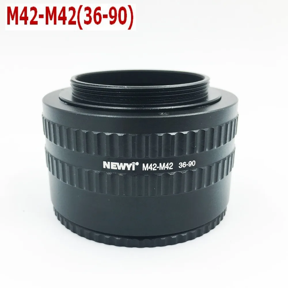 High Quality COMLYO Camera adapter M42-M42 Mount Lens Adjustable Focusing Helicoid 36-90mm Macro Extension Adapter Drop Shipping
High Quality COMLYO Camera adapter M42-M42 Mount Lens Adjustable Focusing Helicoid 36-90mm Macro Extension Adapter Drop Shipping