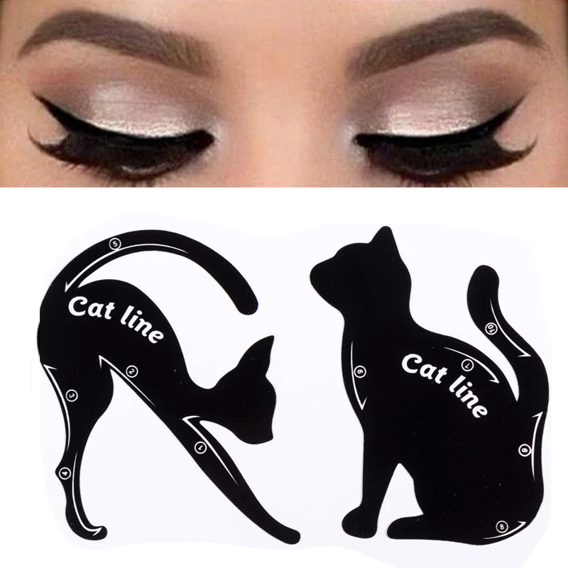 2PCS Eyeliner Stencil Model for Eyebrows Guide Template Shaping Tool Eye Shadow Frames Card Makeup Eye Liner Cosmetic Tools
2PCS Eyeliner Stencil Model for Eyebrows Guide Template Shaping Tool Eye Shadow Frames Card Makeup Eye Liner Cosmetic Tools