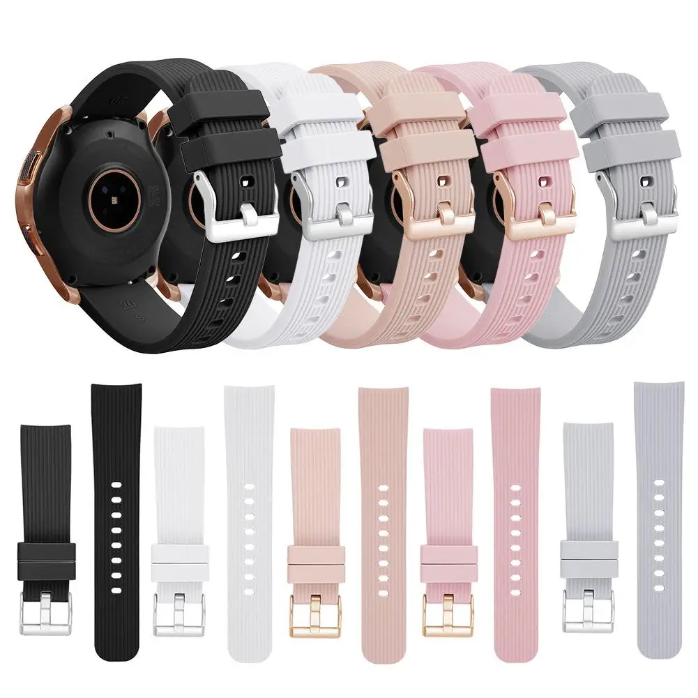 20MM Universal Silicone Sport Watch Band Wrist Strap for Samsung Galaxy Watch SM-R810 42MM For Gear 2
20MM Universal Silicone Sport Watch Band Wrist Strap for Samsung Galaxy Watch SM-R810 42MM For Gear 2