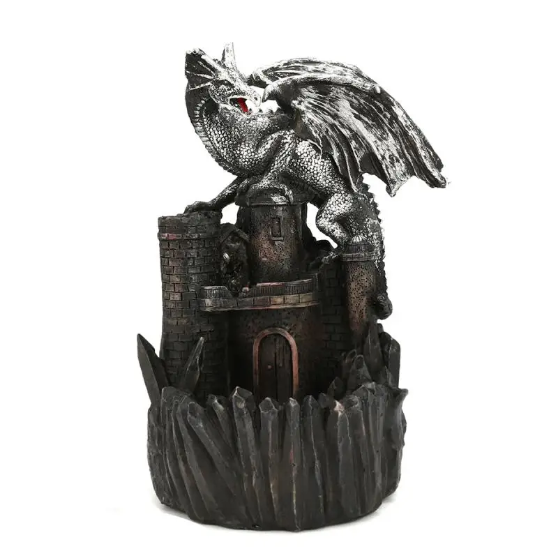 KiWarm Waterfall Dragon Backflow Ceramic Cone Incense Burner Holder Censer Tower Buddhist Gift Miniatures Figurines Home Decor
KiWarm Waterfall Dragon Backflow Ceramic Cone Incense Burner Holder Censer Tower Buddhist Gift Miniatures Figurines Home Decor