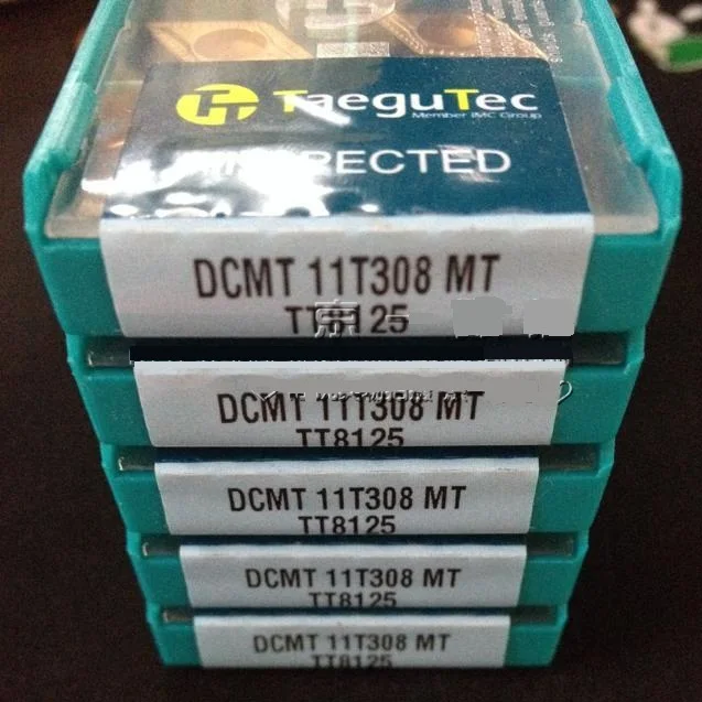 DCMT 11T308 MT TT8125 Taegutec tungsten carbide inserts turning tools DCMT11T308MT TT8125 for General turning of steel
DCMT 11T308 MT TT8125 Taegutec tungsten carbide inserts turning tools DCMT11T308MT TT8125 for General turning of steel