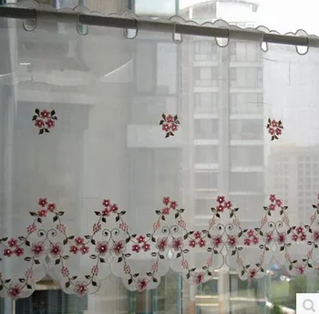 The gauze curtain embroidery cloth curtain products kitchen curtains Piaochuang Garden Cafe Curtain
The gauze curtain embroidery cloth curtain products kitchen curtains Piaochuang Garden Cafe Curtain