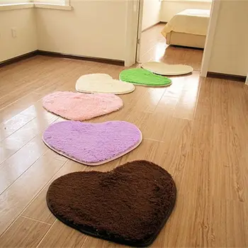 Pure Heart Shape Design Bedroom Non Slip Floor Mat Fluffy Soft Plush Dining Room Carpet Balcony Window Seat Rug Living Room Beds
Pure Heart Shape Design Bedroom Non Slip Floor Mat Fluffy Soft Plush Dining Room Carpet Balcony Window Seat Rug Living Room Beds