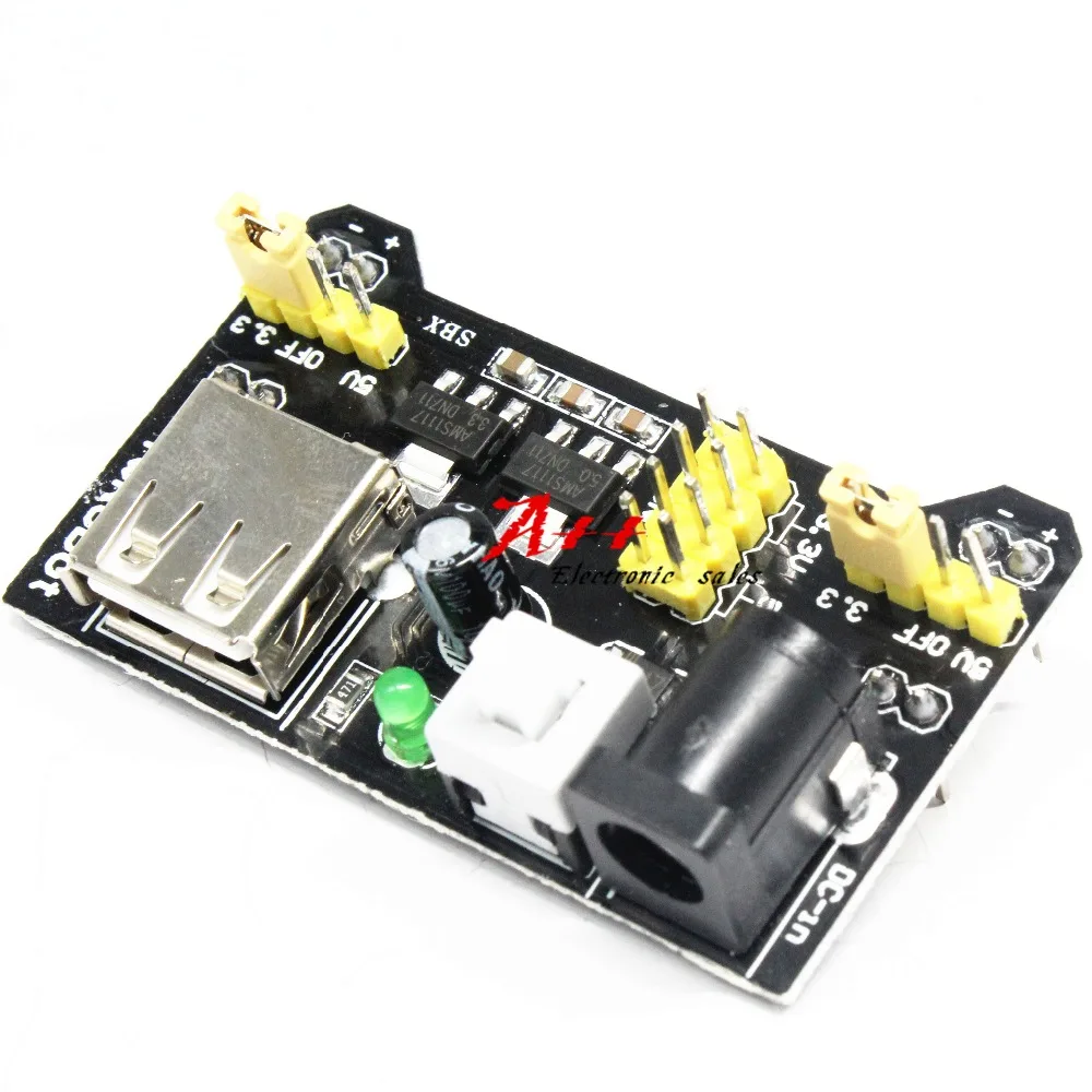 3PCS MB102 Breadboard Power Supply Module 3.3V 5V Solderless Bread Board For Arduino DIY Voltage Regulator
3PCS MB102 Breadboard Power Supply Module 3.3V 5V Solderless Bread Board For Arduino DIY Voltage Regulator