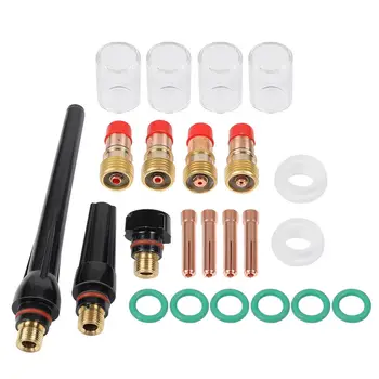 1 Set TIG Welding Torch Stubby Gas Lens Glass Cup Accessories Kit for WP17 18 26 JDH99
1 Set TIG Welding Torch Stubby Gas Lens Glass Cup Accessories Kit for WP17 18 26 JDH99