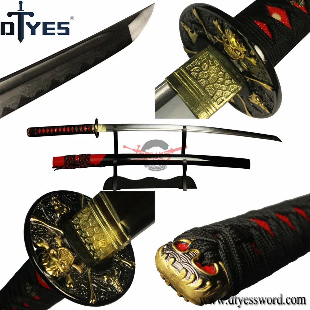 Real Damascus Steel Clay Tempered Obvious Hamon Blade Japanese Samurai Sword Full Handmade Katana Razor Sharp Battle Ready
Real Damascus Steel Clay Tempered Obvious Hamon Blade Japanese Samurai Sword Full Handmade Katana Razor Sharp Battle Ready