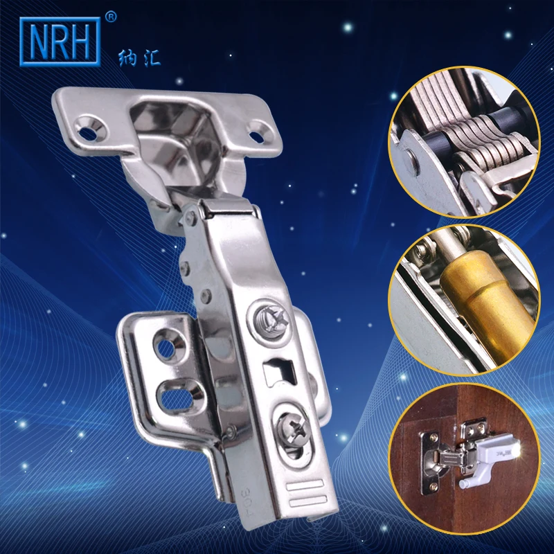 NRH8901-304-T-B 304 stainless steel damping hinge cabinet hydraulic buffering hinge door hinge bending bend in the closet
NRH8901-304-T-B 304 stainless steel damping hinge cabinet hydraulic buffering hinge door hinge bending bend in the closet
