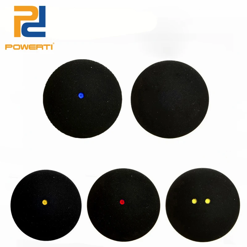 Powerti 6pcs/box One/Two Yellow Red Blue Dot Training Squash Ball for Tournament Training Ball High Elastic Speed
Powerti 6pcs/box One/Two Yellow Red Blue Dot Training Squash Ball for Tournament Training Ball High Elastic Speed