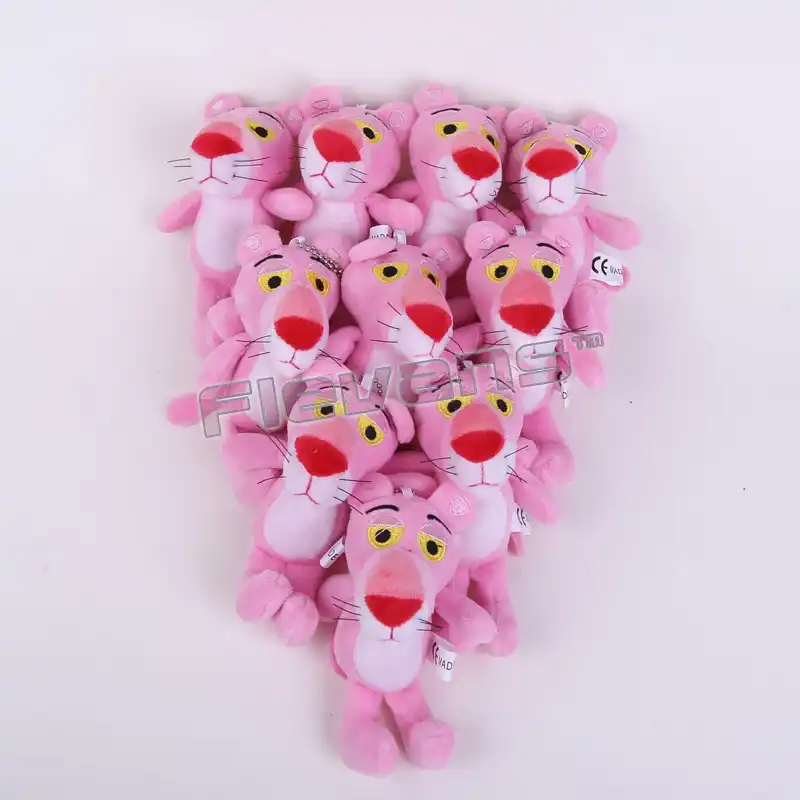 the pink panther plush toys plush pendant toy soft stuffed dolls