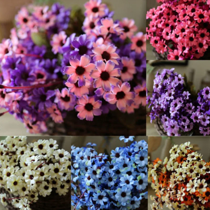 Popular Artificial Bouquet 1PC Simulation Plastic Chrysanthemum Home Wedding Daisy Flower Colorful Decoration
Popular Artificial Bouquet 1PC Simulation Plastic Chrysanthemum Home Wedding Daisy Flower Colorful Decoration