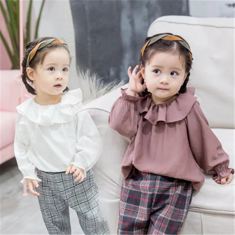White pink Full Sleeve Girls Shirts for School 2018 New Ruffle Cute Girl Blouses Solid Tops Toddler Kids Children Clothing A3032
White pink Full Sleeve Girls Shirts for School 2018 New Ruffle Cute Girl Blouses Solid Tops Toddler Kids Children Clothing A3032