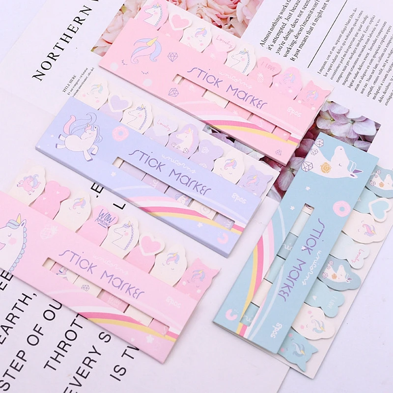 Lovely Unicorn Memo Pad N Times Sticky Notes Notepad Bookmarks Korean Stationery Gift School Office Supplies
Lovely Unicorn Memo Pad N Times Sticky Notes Notepad Bookmarks Korean Stationery Gift School Office Supplies
