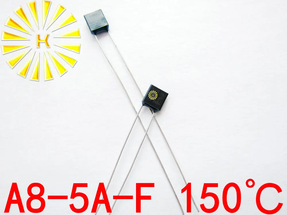 100% Оригинальный телефон, 150 градусов, термоотключение RH150, теплоотвод 5A 250V, черный квадратный предохранитель температуры x 500 шт.
100% Оригинальный телефон, 150 градусов, термоотключение RH150, теплоотвод 5A 250V, черный квадратный предохранитель температуры x 500 шт.